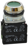 Dugme NEF30-K2X2Y zeleno V0-NEF30-K 2X2Y Z